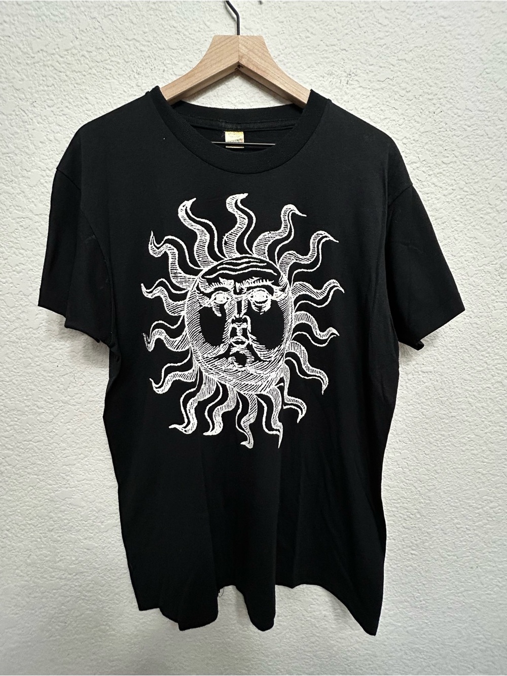 Vintage 80s Royal Observatory Greenwich Sun Moon T-Shirt XL Screen Stars